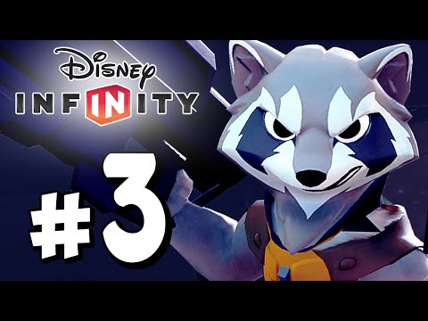 Видео: РЕАКТИВНЫЙ ЕНОТ (Disney Infinity 2: Marvel Super Heroes) #3