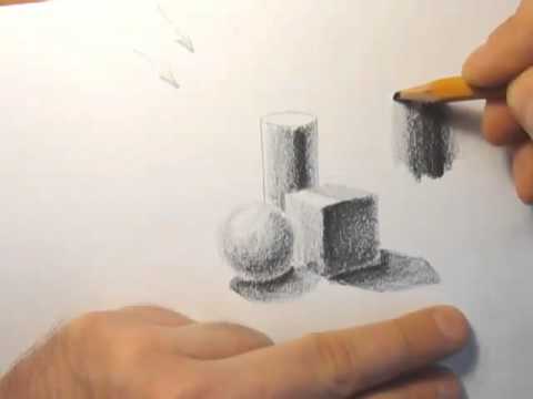 Видео: учимся штриховать.flv