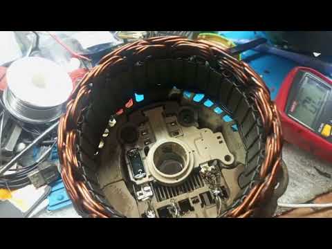 Видео: Ремонт генератора Mitsubishi pajero sport 1 md350608 новичком. Ошибки, подводные камни. 