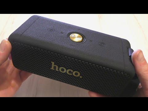 Видео: И НА ПОЛКУ ПОСТАВИТЬ НЕ СТЫДНО Bluetooth колонка Hoco HT1 Pro