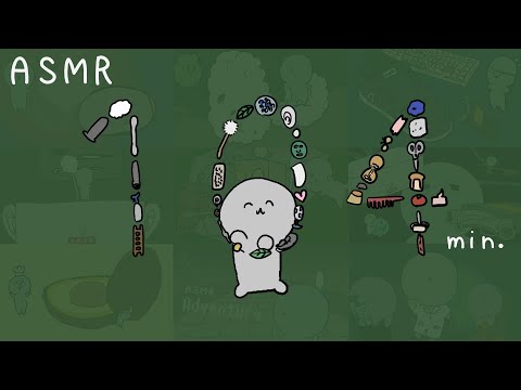 Видео: (・ω・)АСМР Я в порядке (Compilation) 104мин [АСМР фея Сатто. ]