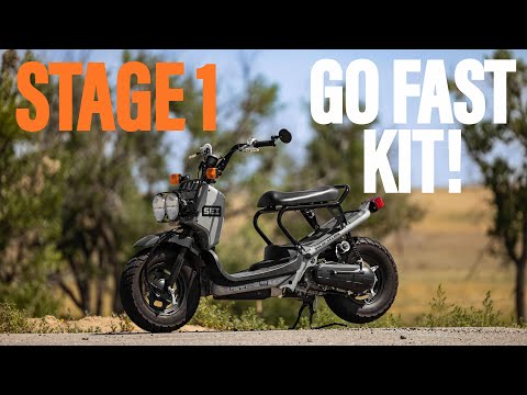 Видео: Комплект Honda Ruckus Go Fast! | Этап 1...