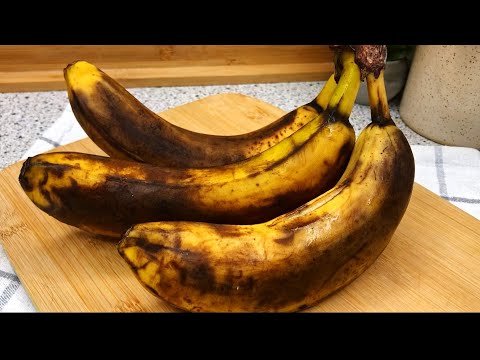 Видео: Если эти бананы уже никто не ест 🍌🍌🍌 то приготовьте этот вкусный домашний десерт без сахара