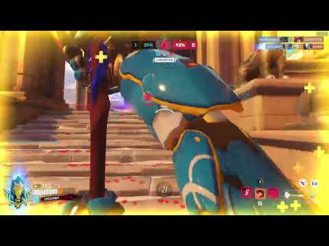 Видео: Как играть за агрессивного Рейнхардта от Lhcloudy | OW2 СЕЗОН 18 ТОП 500