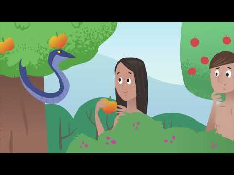 Видео: 2. Библија за деца на македонски јазик: Првиот грев - падот/ Biblija za deca na makedonski jazik