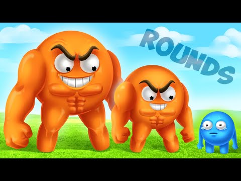 Видео: В ЭТОМ СРАЖЕНИИ ВСЁ РЕШАЕТ РАЗМЕР! УГАРНАЯ БИТВА КОЛОБКОВ #rounds