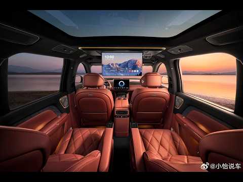 Видео: Салон Voyah Taishan раскрыт: сильный конкурент Zeekr 9X и Denza N9?