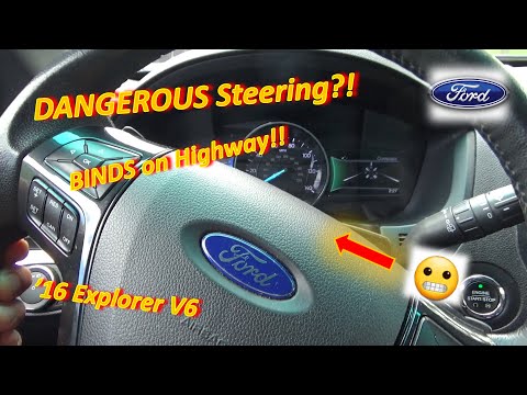 Видео: ОПАСНЫЙ электроусилитель руля Ford?! ЗАЕДАЕТ на скоростях!! (Explorer V6 2016 года)