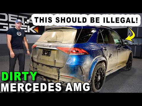 Видео: Mercedes — ХУДШИЙ автомобиль для детейлинга?