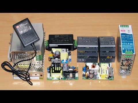 Видео: Десять MeanWell-ов и один "китаец"