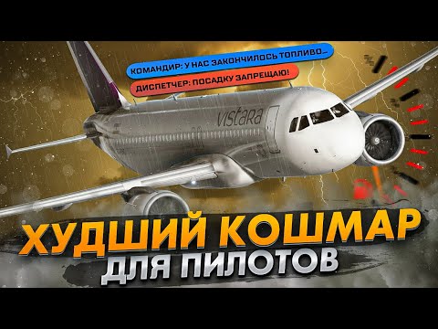 Видео: ХУДШИЙ КОШМАР ДЛЯ ПИЛОТОВ. Airbus A320 экстренная посадка в Лакхнау