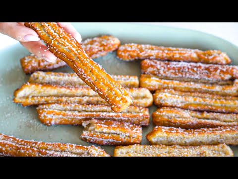Видео: Рецепт ЧУРРОС – Хрустящие ИСПАНСКИЕ ПОНЧИКИ