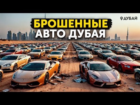 Видео: Это место в Дубае СКРЫВАЮТ ОТ ВСЕХ! Кладбище автомобилей элиты