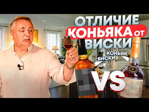 Видео: Чем отличается виски от коньяка? Коньяк или виски?