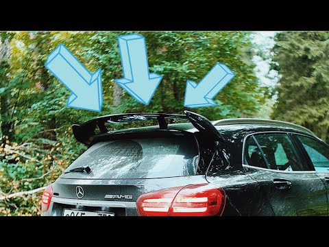 Видео: Китайский Тюнинг - Спойлер AMG для Мерседес GLA из Китая с Алиэкспресс