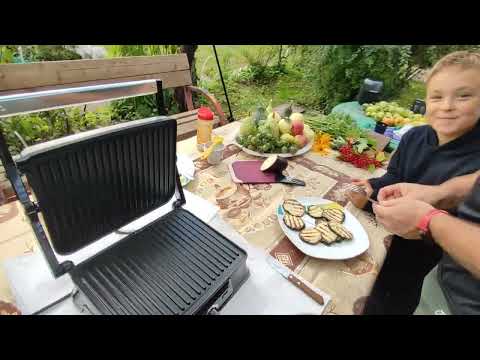 Видео: Обзор электрогриля Kitfort KT-1627 серебристый.