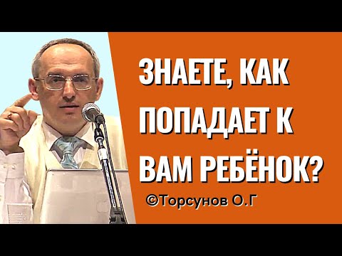 Видео: Знаете, как попадает к вам ребёнок? Торсунов лекции