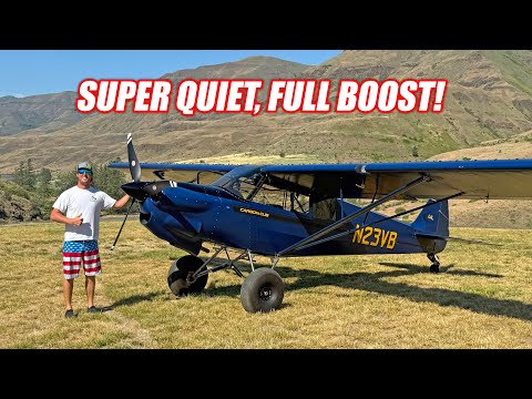 Видео: Полет на НОВОМ Turbo Carbon Cub «UL» в Айдахо!