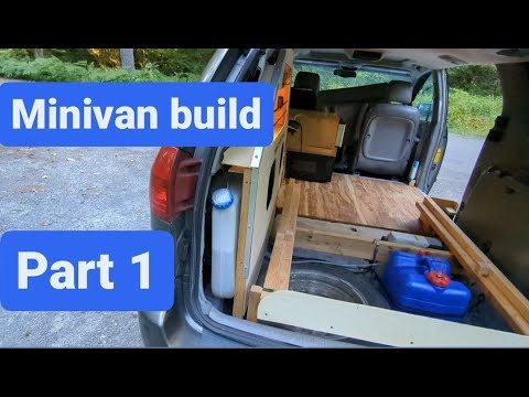 Видео: Часть 1 — Сборка кемпера Toyota Sienna — пол, шкаф, вентиляция