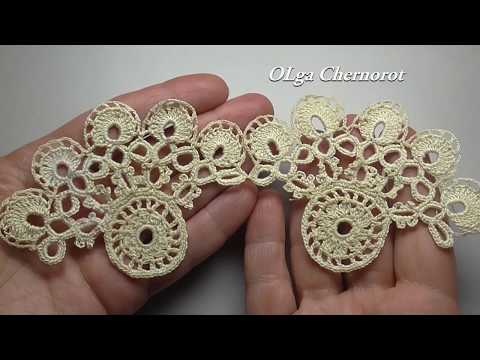Видео: Crochet motif tutorial Мотив крючком ПАВЛИНИЙ ХВОСТ