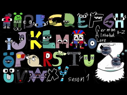 Видео: German alphabet lore season 1 (A-Z) : германский лор алфавита весь 1 сезон (A-Z)