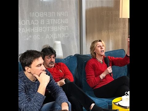 Видео: Интервью с Юлией Рутберг, Григорием Антипенко и Михаилом Цитриняком