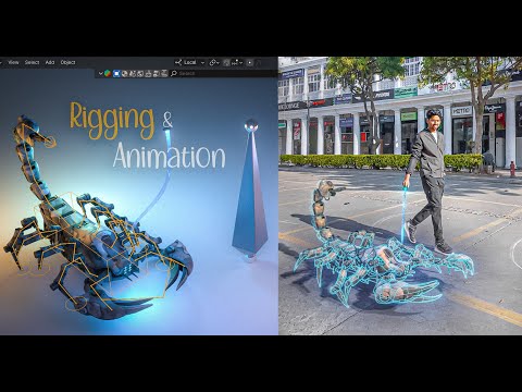 Видео: Риггинг и анимация в Blender 4.5 | Практические примеры