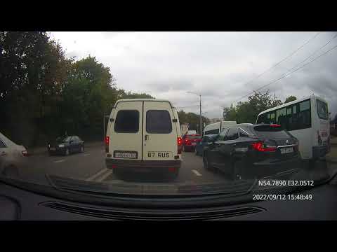 Видео: Driving in Smolensk region: Смоленск - Демидов 12/09/2022 (timelapse 4x)