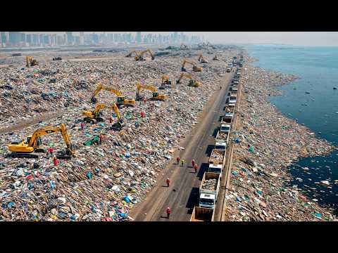 Видео: Как это сделано: Как очищают мусорный остров размером с 3 Франции