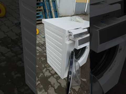Видео: Стиральная машина с сушкой AEG 9/6кг с тепловым насосом б/у