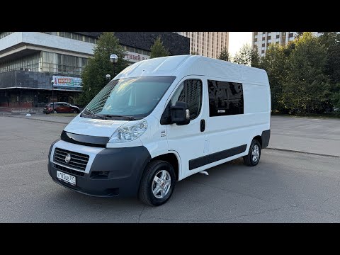 Видео: Шикарный грузопассажирский Fiat Ducato 2.3 двигатель Iveco 2013 г.в.