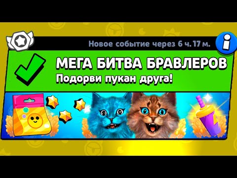 Видео: МЕГА БИТВА БРАВЛ СТАРС! НОВЫЙ МИНИ РЕЖИМ В BRAWL STARS Весёлый Кот и КОТЁНОК ЛАЙК