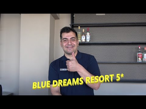 Видео: Отель Blue Dreams Resort. Начинаем знакомство! Море, пляж, American Snaks!
