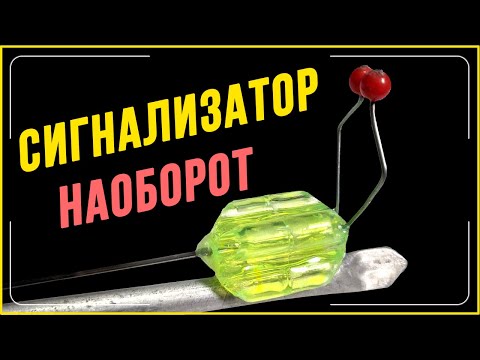 Видео: Вы должны его испытать  👍. Сигнализатор поклевки вверх ногами!