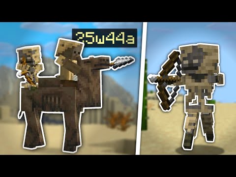 Видео:  СНАПШОТ 25w44a - НОВЫЙ СКЕЛЕТ и ЗОМБИ ВЕРБЛЮД! ОБНОВЛЕНИЕ МАЙНКОАФТ 1.22  - ОБЗОР