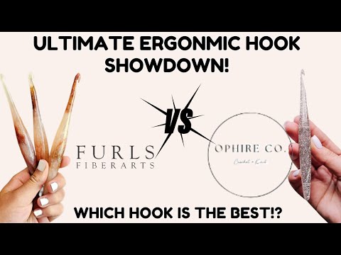 Видео: ЭРГОНОМИЧНЫЙ КРЮЧОК ДЛЯ ВЯЗАНИЯ: КОНКУРС Furls Crochet против Ophire Co. Какой крючок лучше всего...