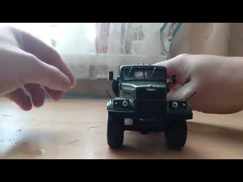Видео: Модель Седельного тягача Краз-255B 6×6 полный привод 1:43