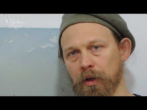 Видео: Как вешать картины на музейную петлю. Как ее вязать.