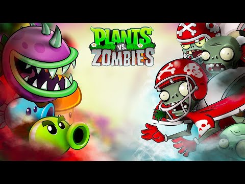 Видео: ОНИ СТАНОВЯТСЯ СИЛЬНЕЕ! Битва РАСТЕНИЙ против ЗОМБИ в Игре PLANTS VS ZOMBIES от Cool GAMES