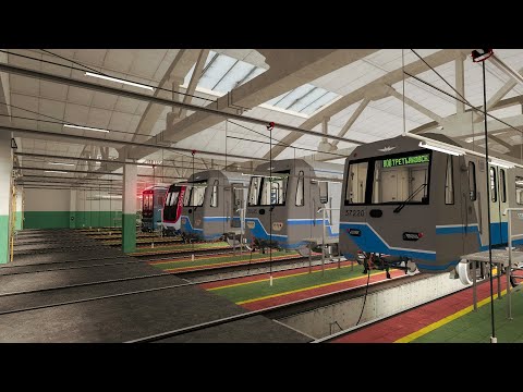 Видео: Как выехать из депо на Калининской линии в Garry’s Mod Metrostroi?