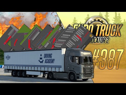 Видео: НЕ СМОТРИ ЭТО ВИДЕО! — Euro Truck Simulator 2: Driving Academy (1.53.0.27s) [#387]