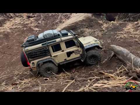 Видео: Rc модель Дефендер 1-10 Екатеринбург