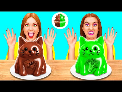 Видео: Укрась Желейный Торт Челлендж от TeenChallenge