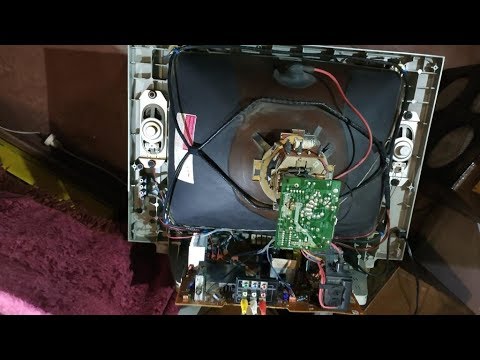 Видео: Нет изображения телевизор LG 21FX5RLX шасси MC049B. Универсальный пульт MAC 2008