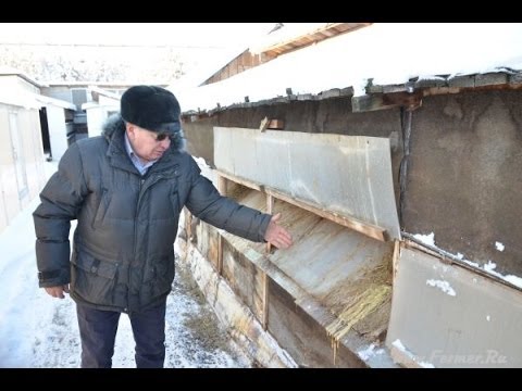 Видео: Содержание кроликов зимой на кроликоферме Николая Шаталова