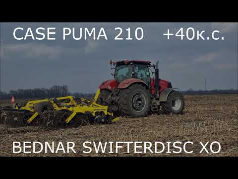 Видео: Збільшення потужності двигуна трактора Case Puma 210, 155, 180 на 40к.с. робота з Bednar Swifterdisc