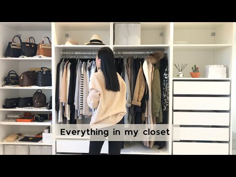 Видео: Всё, что у меня есть как у роскошного минималиста | обзор гардероба в стиле минимализма: небольша...