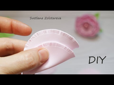 Видео: Эти цветы похожи на БАРХАТ 😍 Фоамиран Резинки для волос