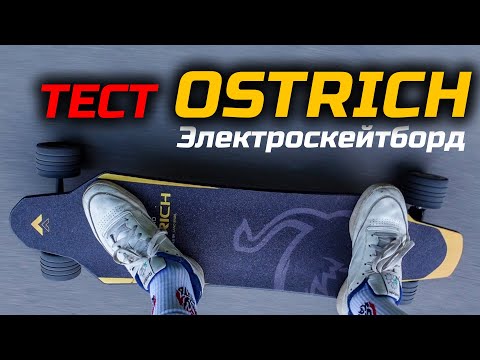 Видео: Тест-драйв КАРБОНОВЫЙ ЭЛЕКТРОСКЕЙТ OSTRICH / City Bird