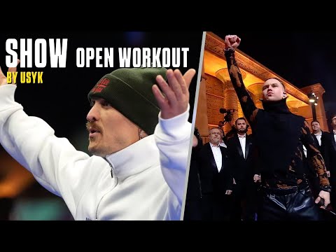 Видео: ШОУ🔥 Олександр Усик та Артем Пивоваров 🎵 | Відкрите тренування